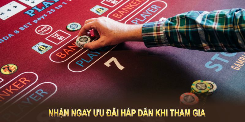 Nhận ngay ưu đãi hấp dẫn khi tham gia chơi Baccarat tại OK365